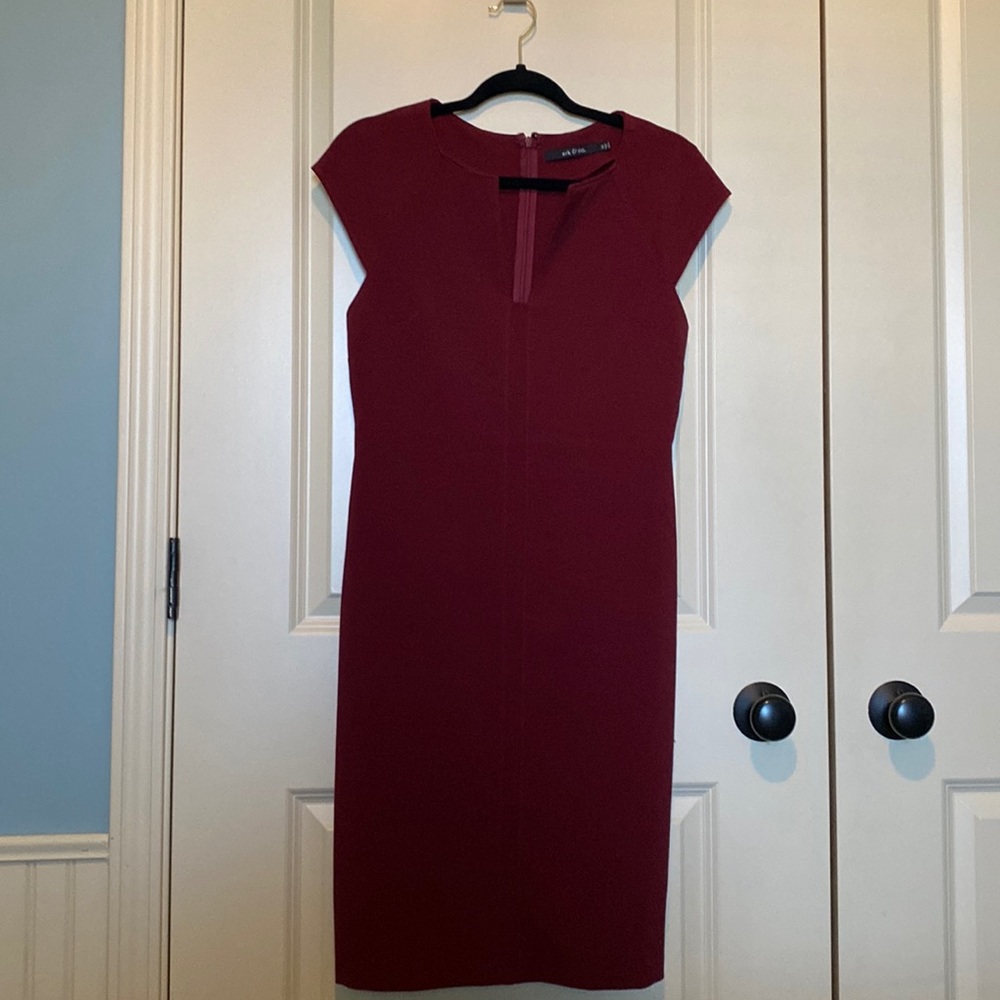 The Ron Burgundy Dress